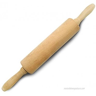 Best Mini Wood Rolling Pin Premium Maple Dough Roller Perfect Small Size for Skilled Bakers & Kids Essential Wooden Utensil for Bread Pastry Cookies Pizza Pie & Fondant 8-inch Working Area