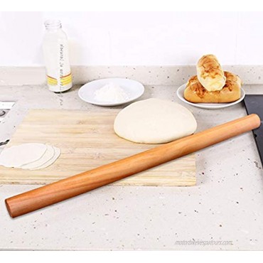 French Rolling Pin Wood for Baking Nonstick Professional Dough Roller Pizza,Pie