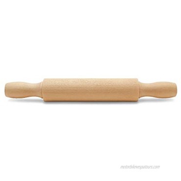 Wooden Mini Rolling Pin 5 Inches Long Pack of 6 Great for Children in The Kitchen Play-doh Crafting and Imaginative Play by Woodpeckers