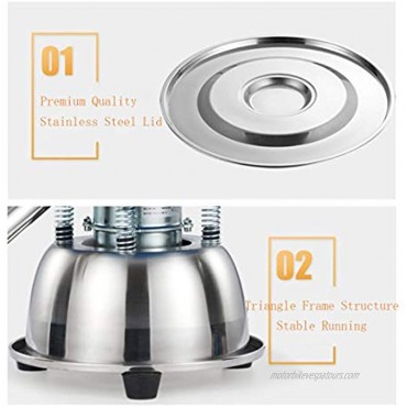 Automatic Powder Sifters Machine SHengwin 11.8in 80 Mesh Electric Powder Sieve Shaker Machine 110V Stainless Steel Vibrating Sieve Machine