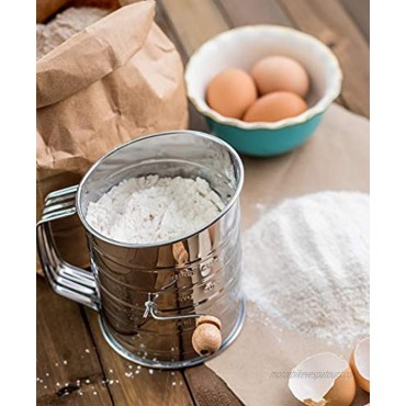 Bellemain Stainless Steel 3 Cup Flour Sifter