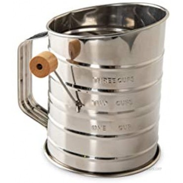 Nordic Ware Flour Sifter 3-Cup Stainless Steel