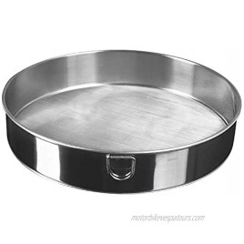 Xpanal Flour Sieve Fine Mesh 10 Stainless Steel 60 Mesh Round Flour Sifter for Baking Cake Bread