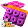 Silicone Donut Pan Non-Stick Donut Mold for Baking Full Size Bagel Doughnut,Dishwasher Oven Microwave Freezer Safe