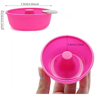To encounter 24Pack Silicone Donut Pans for Baking Nonstick Round Doughnut Reusable Baking Cups,Muffin Cupcake Molds 2.5 Ounces Bagel Pan