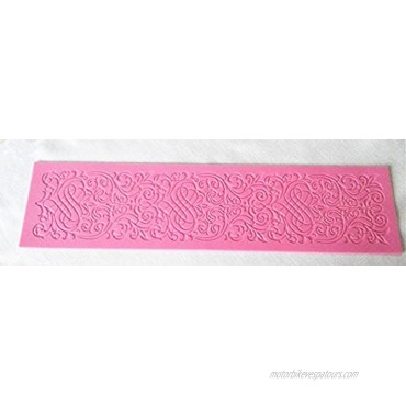 Anyana edible wedding lace cake silicone baking lace Mat fondant impression Texture lace decorating mold sugar craft icing candy imprint moulds craft