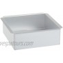 Ateco 8 by 8 by 3-Inch Professional Square Pan Baking Supply 8 x 8 inch Silver