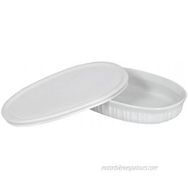 CorningWare French White 23-Ounce Oval Dish
