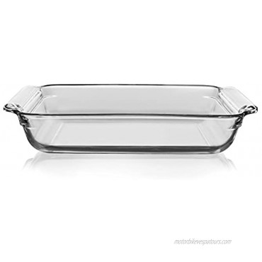 Libbey Baker's Basics Glass Casserole Baking Dish 9-inch by 13-inch