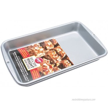 Wilton Recipe Right Non-Stick In Biscuit Brownie Pan 11 x 7 x 1-1 2