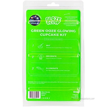 Glowing Cupcake Kit Green Ooze
