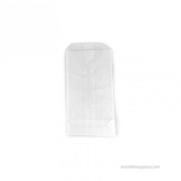 100 Flat Glassine Wax Paper Bags 3in x 5 1 2in 7.6cm x 14cm Includes JenStampz Top 10 Small Standard version