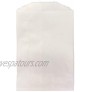 White Glassine Bags 3 1 4in. x 4 3 4in. Pack of 100