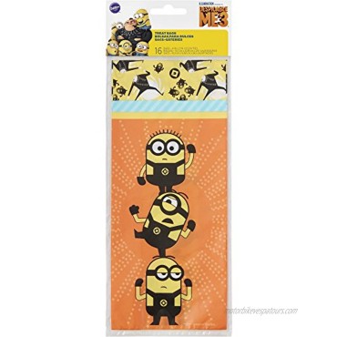 Wilton 16 Count Despicable Me 3 Minions Treat Bags Assorted