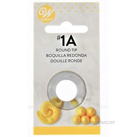 Wilton Decorating Tip-1A Round Carded Package May Vary