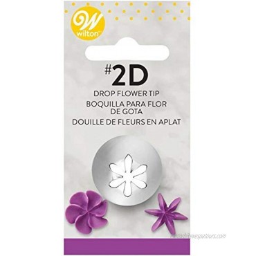 Wilton No.2D Decorating Tip Drop Flower
