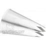 Ateco # SS Star Pastry Decorating Tip Silver 825