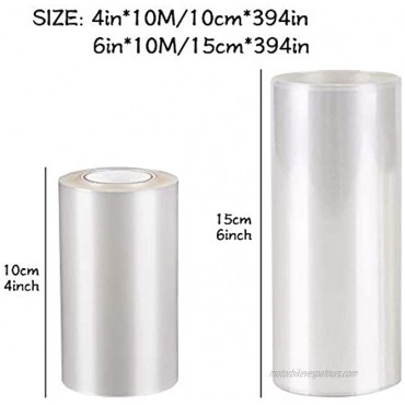 Cake Collar 4 and 6 inchX394inch Acetate Roll DIY Acetate Sheet Transparent Mousse Cake Sheets Surrounding Edge Clear Cake Strips for Baking Decorate Chocolate Mousse Cake4 6 8inch Available