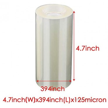 Cake Collars Transparent Acetate Sheets Roll4.7 x 394inch,Clear Cake Strips Edge Cake Tools for Chocolate Mousse Baking Cake Decorating