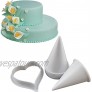 Joinor Cake Flower Making Kit Gumpaste Flowers & The Easiest Calla Lily Former Cutter Sugarcraft Decorating Set of 7