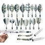 Stainless Steel Flowers Leaves 3D Jelly-Art-Tools Pudding-Nozzle Cake Needles Gelatin Tools AH