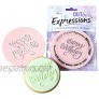 Sweet Stamp by AmyCakes Outboss Plastic Expression Stamp Elegant Happy Birthday
