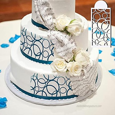 10Pcs Cake Stencils,Cake Decorating Stencils Mold Cake Templates Baking Stencils Cookie Stencil Floral Cake Stencils Cake Lace Decoration Cake Spray Mold Decorating Templates For Birthday Wedding Cake