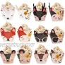 Bestus Woodland Animals Creatures Cupcake Wrappers 24 pcs for Baby Shower Decorations great for Neutral Tribal Wooden Wild One Birthday Party Themes