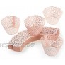 Lace Cupcake Wrappers Laser Cut Pink 100 Pack