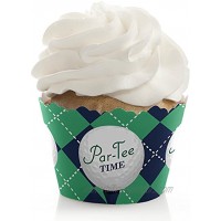 Par-Tee Time Golf Birthday or Retirement Party Decorations Party Cupcake Wrappers Set of 12