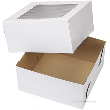 Wilton 12-Inch Cake Boxes with Windows for 10-Inch Cakes 6-Count