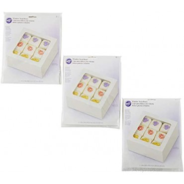 Wilton 8-inch Treat Boxes with Windows 9-Count