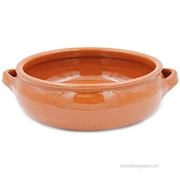 Traditional Portuguese Vintage Clay Terracotta Cooking Pot Cazuela