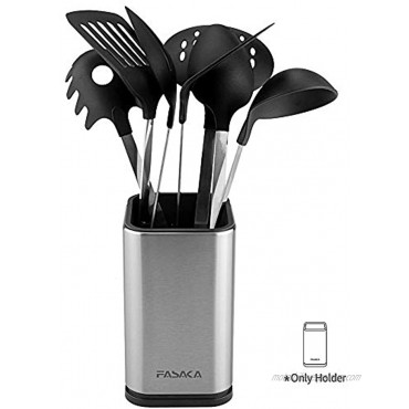 FASAKA Cooking Kitchen Utensil Holder and Organizer for Cutlery Spoons and Kitchenware