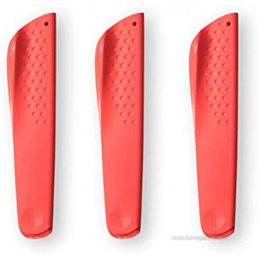 nosh Universal Knife Guard Blade Protector Small Set of 3 Red