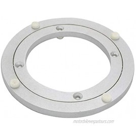 Dailydanny Aluminum Heavy Duty Lazy Susan Rotating Turntable Bearing Swivel Plate Hardware for Dining-Table 10 inch