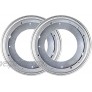 Fasmov 12-Inch Lazy Susan 5 16 Thick Turntable Bearings with 6 Rubber Pads Pack of 2