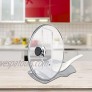 Yongfer Spoon Pan Lid Holder-Holder Utensil Rest Spoon Holder Pot Lid Shelf Stainless Steel Cooking Rack Pan Cover Stand Home Kitchen