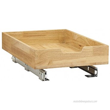 Household Essentials 4521-1 Glidez 1-Tier Sliding Cabinet Organizer 14.5 Wide Wood