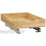 Household Essentials 4521-1 Glidez 1-Tier Sliding Cabinet Organizer 14.5 Wide Wood