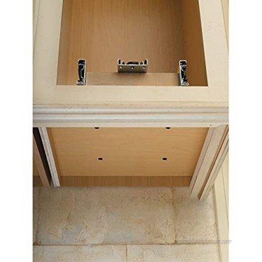 Rev-A-Shelf 448-BBSCWC-5C 5 Inch Pullout Soft Close Kitchen Cabinet Storage Organizer Wood Construction with Extra Durability
