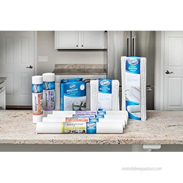 Duck Brand 285341 Under-The-Sink Easy Liner with Clorox Shelf Liner 24 Inches x 4 Feet White
