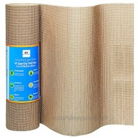 NY Homeware Drawer and Shelf Liner | Durable Flexible Strong and BPA Free | Heat and Rain Resistant | Non-Adhesive Kitchen Liner Roll for Pantry Cabinets Desks & Storage | 17.5 Inch x 20 Feet
