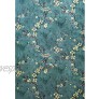Self Adhesive Vinyl Vintage Floral Shelf Liner Contact Paper Peel and Stick Vintage Floral Wallpaper for Walls Cabinets Dresser Drawer Furniture Decal Removable 17.7X117 Inches