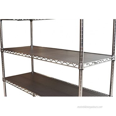 Set of 3 Shelf Liners for Wire Shelf Liner Fits Sandusky Wire Shelves Premium Quality Graphite 14 x 24