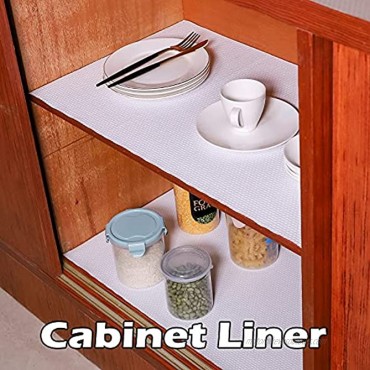 Shelf and Drawer Liner White,12 Inch x 28 FT Roll Waterproof Non Adhesive Easy to Clean Easiest Install Liners for Cabinet,Cupboard,Storage,Shoe Rack