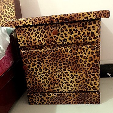 yazi 18in X 33ft Sexy Leopard Print Wallpaper with Self-Adhesive Removable PVC Wall Sticker Shelf Drawer Liner PVC Mat.Cover 48 sq.ft