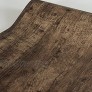 Yifely Retro Brown Wood Grain Shelving Paper Self-Adhesive PVC Shelf Drawer Liner Door Table Sticker 17.7 Inch by 9.8 Feet