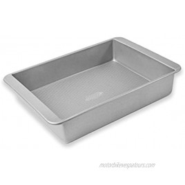 USA Pans Bakeware Lasagna and Roasting Warp Resistant Nonstick Baking Pan Made in The USA from Aluminized Steel Deep