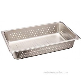 Winco Full Size Pan Perforated 4-Inch